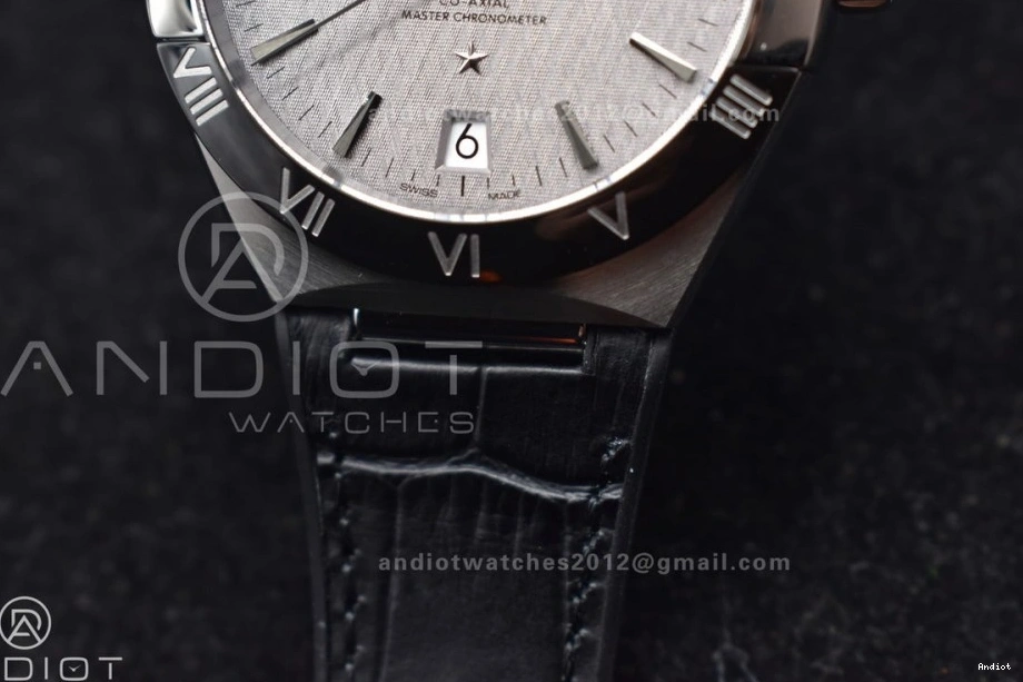 Gray Dial Best Strap SBF Black Gummy SS 1:1 Constellation Super on A8900 Edition Clone 1121